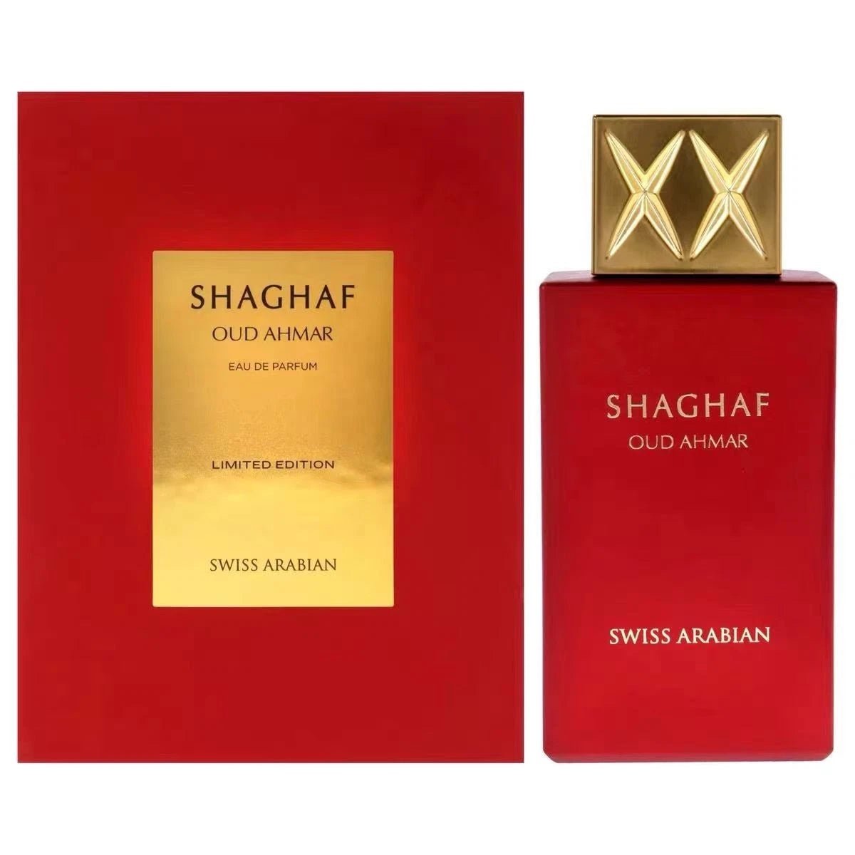 Swiss Arabian Shaghaf Oud Ahmar Eau De Parfum 75ml – Fruity Sweet Oud Luxury Perfume | 70% OFF + Free US Shipping image 0
