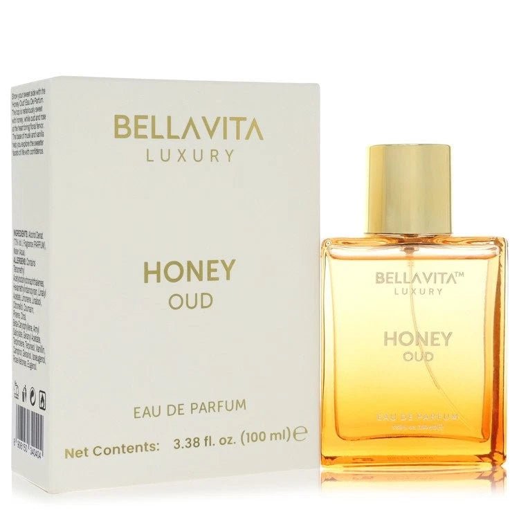 Bella Vita Luxury Honey Oud Eau De Parfum 100ml – Long Lasting Unisex Perfume | Premium Oud Fragrance USA | 70% OFF image 0