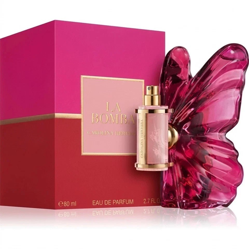La Bomba Eau de Parfum 2.7 / 2.8 oz by Carolina Herrera for Women – Sweet Floral Fruity Perfume | Free USA Delivery image 0