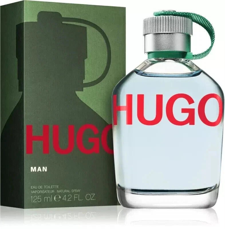 Hugo Man Eau de Toilette 125ml for Men | Fresh Aromatic Woody Fragrance | Fast Free USA Delivery image 0
