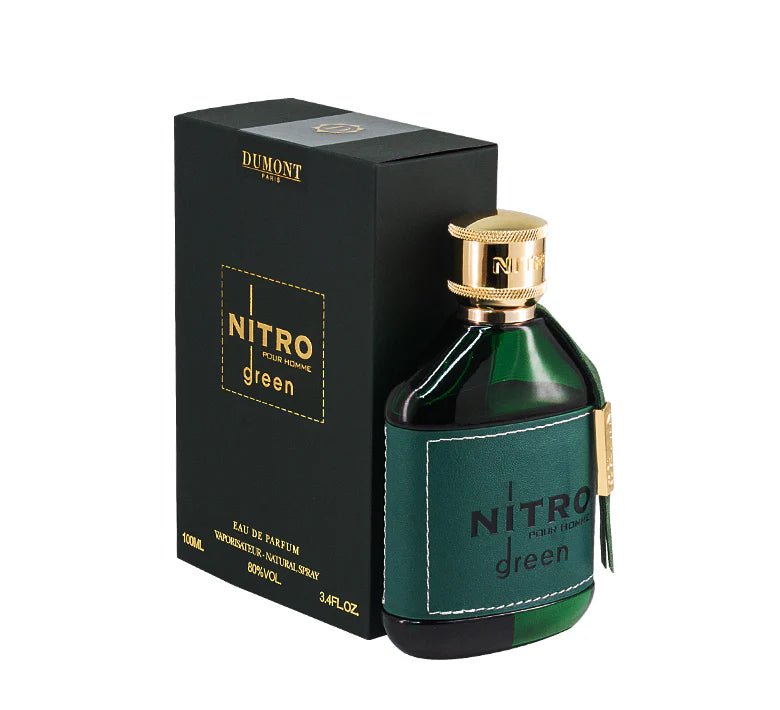 Nitro Green Pour Homme Eau de Parfum 3.4 oz by Dumont Paris – Fresh Woody Men’s Perfume | Free USA 3-Day Delivery image 0
