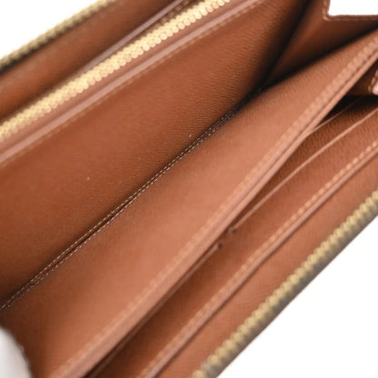 Louis Vuitton Long Zippy Wallet Monogram Leather Brown – Made in France Luxury Organizer | Free 3–5 Day USA Shipping image 12