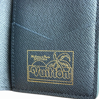 NEW Louis Vuitton Pocket Organizer Monogram Surfin’ Blue Bifold Wallet – Limited Edition Designer Luxury | Free 3–5 Day USA Shipping image 11