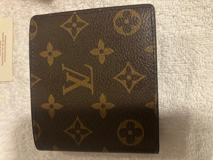 Louis Vuitton Brown Monogram Bifold Wallet for Men – Classic Designer Luxury | Free 3–5 Day USA Shipping image 4