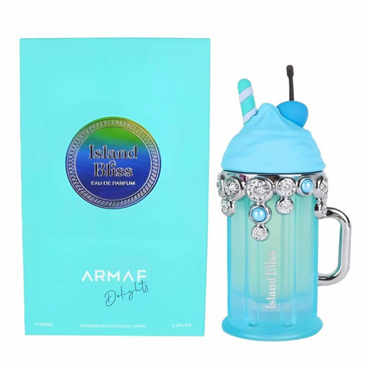 Armaf Delights Island Bliss EDP 100ml | Tropical Women's Perfume | Wild Berries, Coconut, Orange Blossom, Water Lily & Vanilla | Free Delivery All Over USA image 0