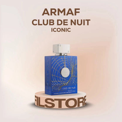 Armaf Club de Nuit Iconic EDP 105ml | Luxury Men's Fresh Woody Perfume | Grapefruit, Mint, Ginger & Sandalwood | Free Delivery All Over USA image 1
