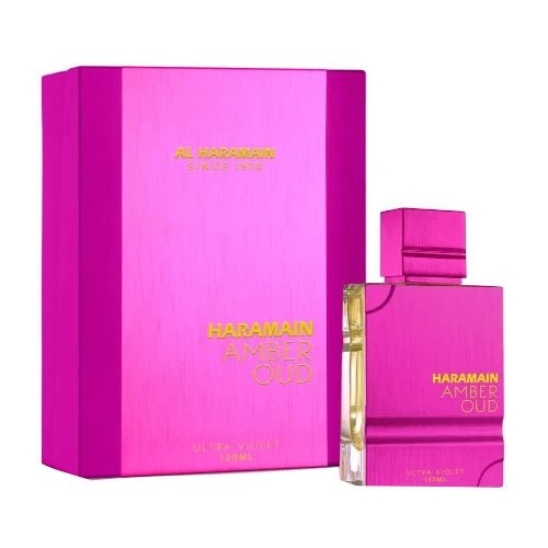 Haramain Amber Oud Ultra Violet Extrait de Parfum 120ml – Luxury Floral Fruity Unisex Fragrance | Free USA 3-Day Delivery image 0