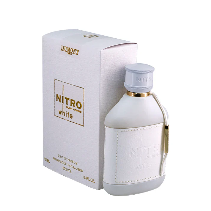 Nitro White Pour Homme Eau de Parfum 3.4 oz by Dumont Paris – Fresh Clean Men’s Perfume | Free USA 3-Day Delivery image 0