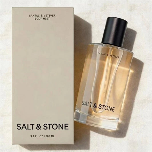 Salt & Stone Santal & Vetiver Body Mist 3.4 oz – Warm Woody Earthy Unisex Fragrance Mist | Free USA 3-Day Delivery image 0