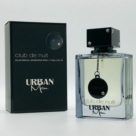 Armaf Club de Nuit Urban Man EDP 105ml | Luxury Men's Woody Fresh Perfume | Bergamot, Mint, Lavender, Sandalwood & Vetiver | Free Delivery All Over USA image 0