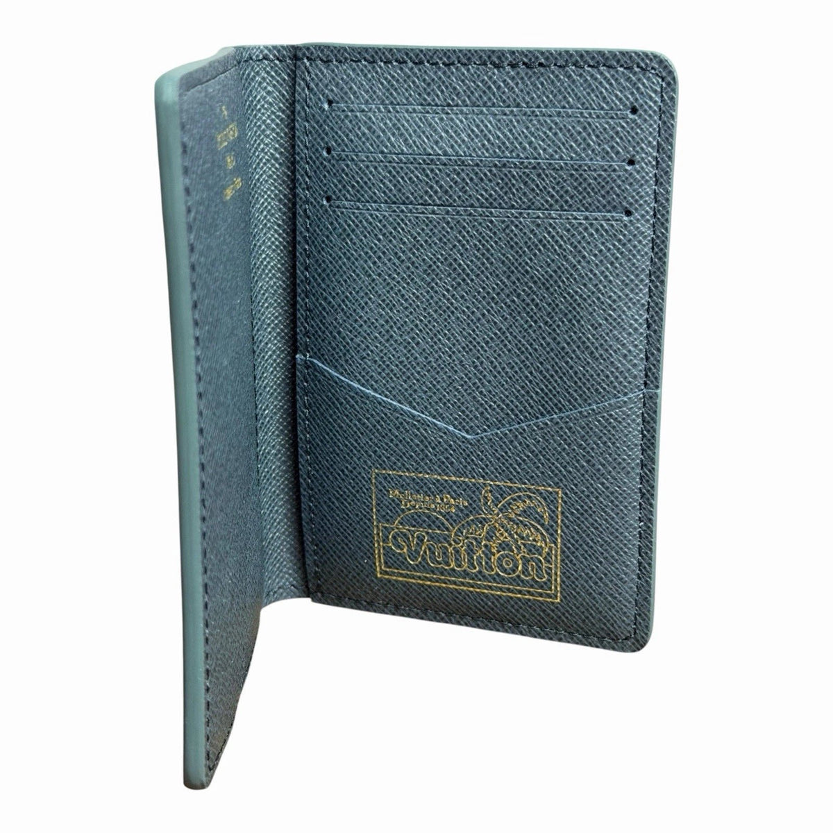 NEW Louis Vuitton Pocket Organizer Monogram Surfin’ Blue Bifold Wallet – Limited Edition Designer Luxury | Free 3–5 Day USA Shipping image 10