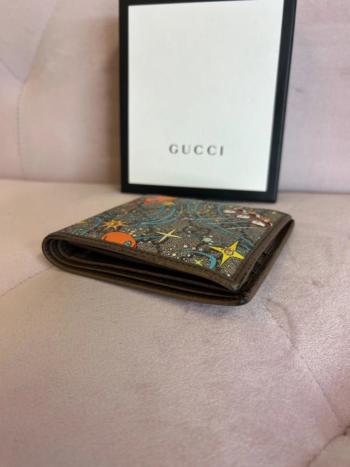 Gucci x Disney GG Supreme Donald Duck Billfold Wallet – Limited Edition Designer Leather Wallet | 70% OFF + Free 3–5 Day USA Shipping image 7