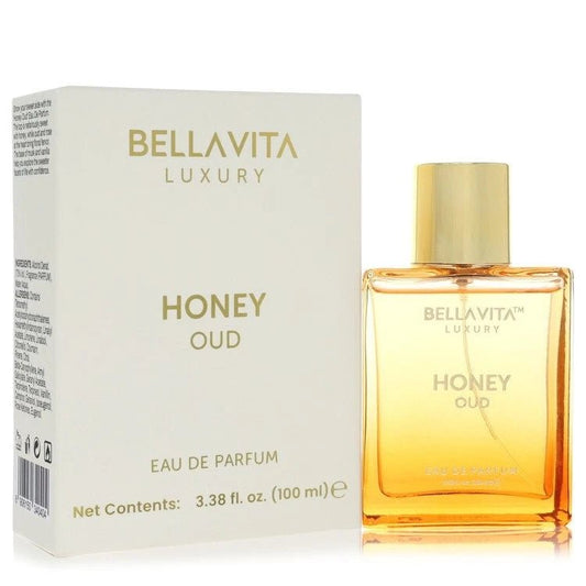 Bella Vita Luxury Honey Oud Eau De Parfum 100ml – Long Lasting Unisex Perfume | Premium Oud Fragrance USA | 70% OFF image 0