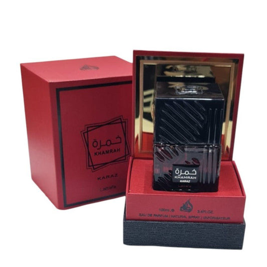 Lattafa Khamrah Karaz Eau de Parfum 100ml Luxury Unisex Perfume | Free USA 3-Day Delivery image 0