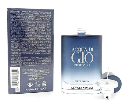 Acqua Di Gio Profondo EDP 3.3 oz for Men – New Sealed Box, Free USA Shipping, 3-Day Delivery image 2