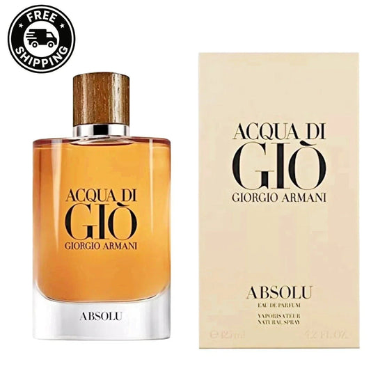 Acqua di Giò Absolu EDP for Men – 3.4 oz, 4.2 oz, 6.7 oz – Free USA Shipping, 3-Day Delivery image 0