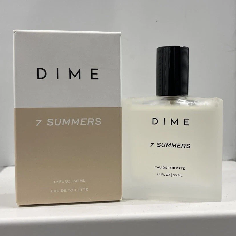 DIME 7 Summers Eau De Toilette 1.7 oz (50ml) Fresh Unisex Fragrance | Free USA 3-Day Delivery image 0