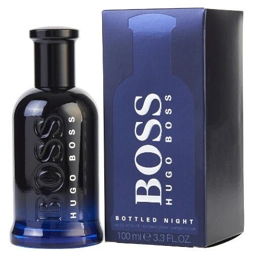 Hugo Boss Bottled Night Eau de Toilette 3.3 oz / 100ml for Men – Intense Woody Aromatic Fragrance | Free USA 3-Day Delivery image 0