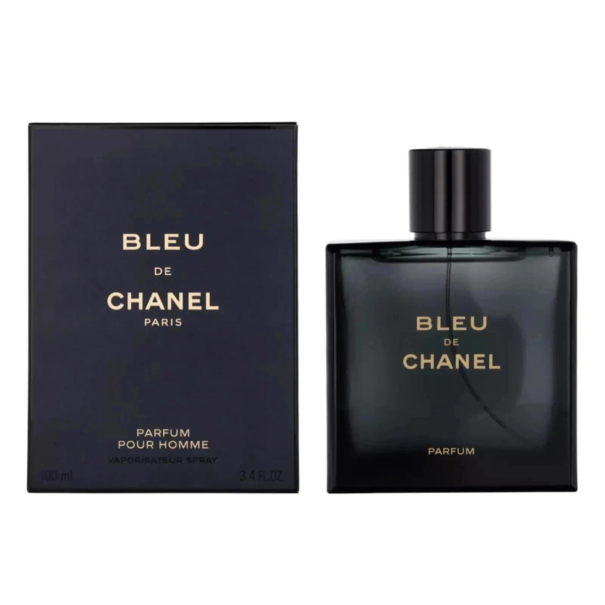 Bleu de Chanel Parfum 3.4 oz Spray by Chanel – Woody Aromatic Intense Men’s Fragrance | Free USA 3-Day Delivery image 0