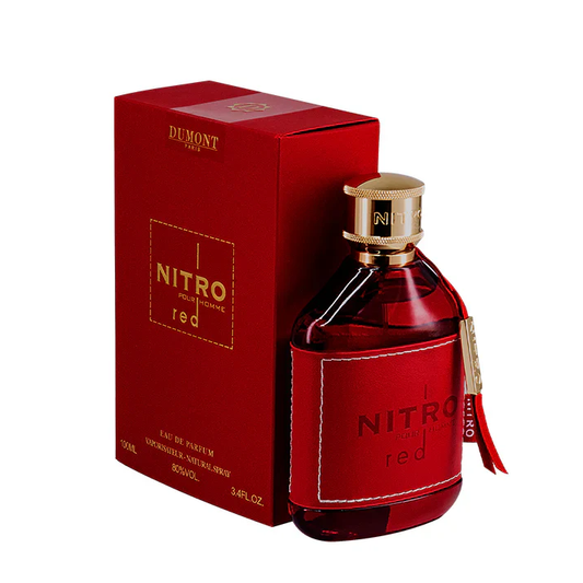 Dumont Paris Nitro Red Eau De Parfum 3.4 oz / 100ml Luxury Men’s Perfume – Long Lasting Fresh Spicy Fragrance with Free USA Delivery image 0