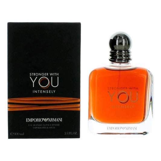Emporio Armani Stronger With You Intensely Eau De Parfum 100ml – Long Lasting Men’s Perfume | Luxury Fragrance USA | 70% OFF image 0