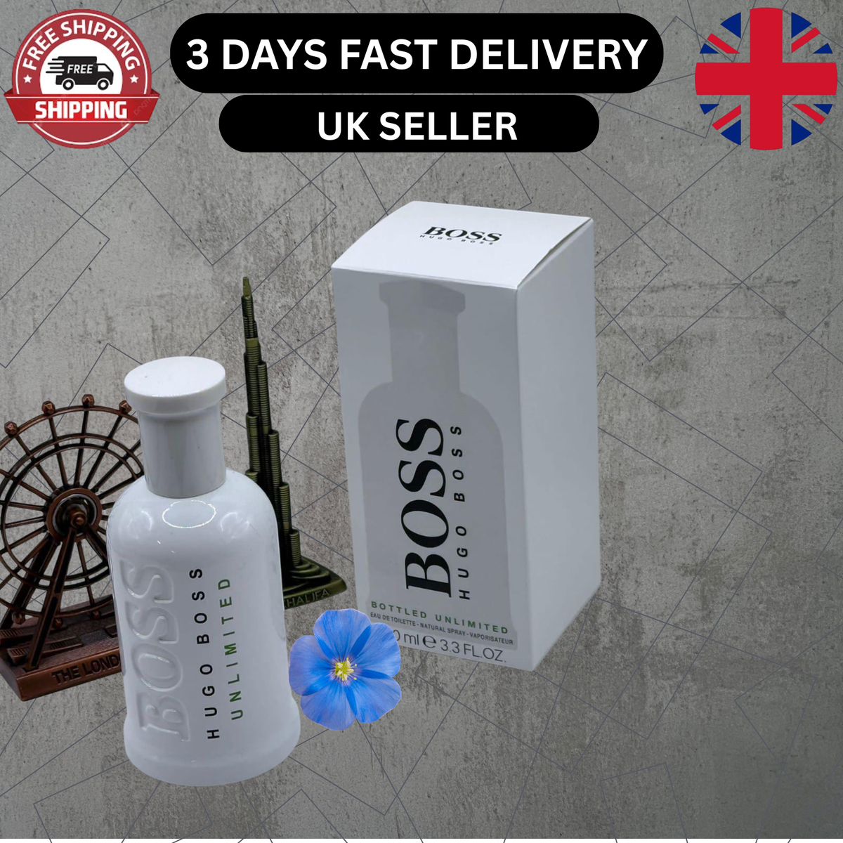 Hugo Boss Bottled Unlimited Eau de Toilette 100ml image 2