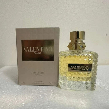 Valentino Born in Roma The Gold EDP 3.4 oz / 100ml for Women – New & Sealed, Free USA Shipping, 3-Day Delivery image 0