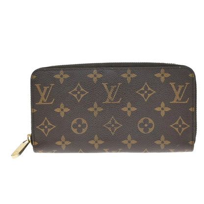Louis Vuitton Long Zippy Wallet Monogram Leather Brown – Made in France Luxury Organizer | Free 3–5 Day USA Shipping image 0