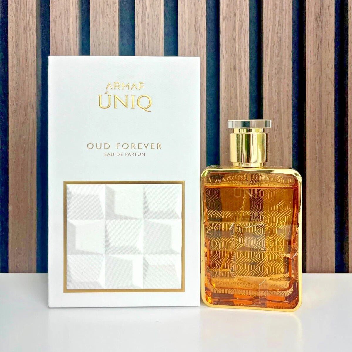 Armaf UNIQ Oud Forever EDP 100ml | Luxury Unisex Perfume | Saffron, Cardamom, Jasmine, Patchouli & Ambroxan | Free Delivery All Over USA image 1