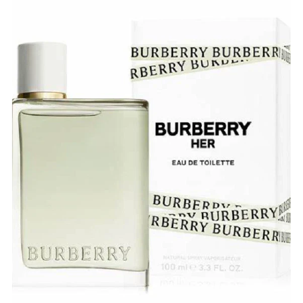 Burberry Her Eau De Toilette 100ml – Fresh Floral Fruity Women’s Perfume | Long Lasting Luxury Fragrance USA | 70% OFF image 0
