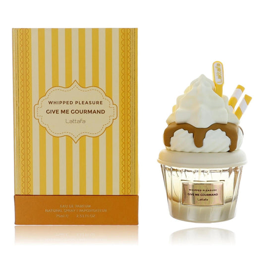 Lattafa Give Me Gourmand Whipped Pleasure Eau de Parfum 75ml – Sweet Creamy Dessert Perfume for Women | Free USA Delivery image 0