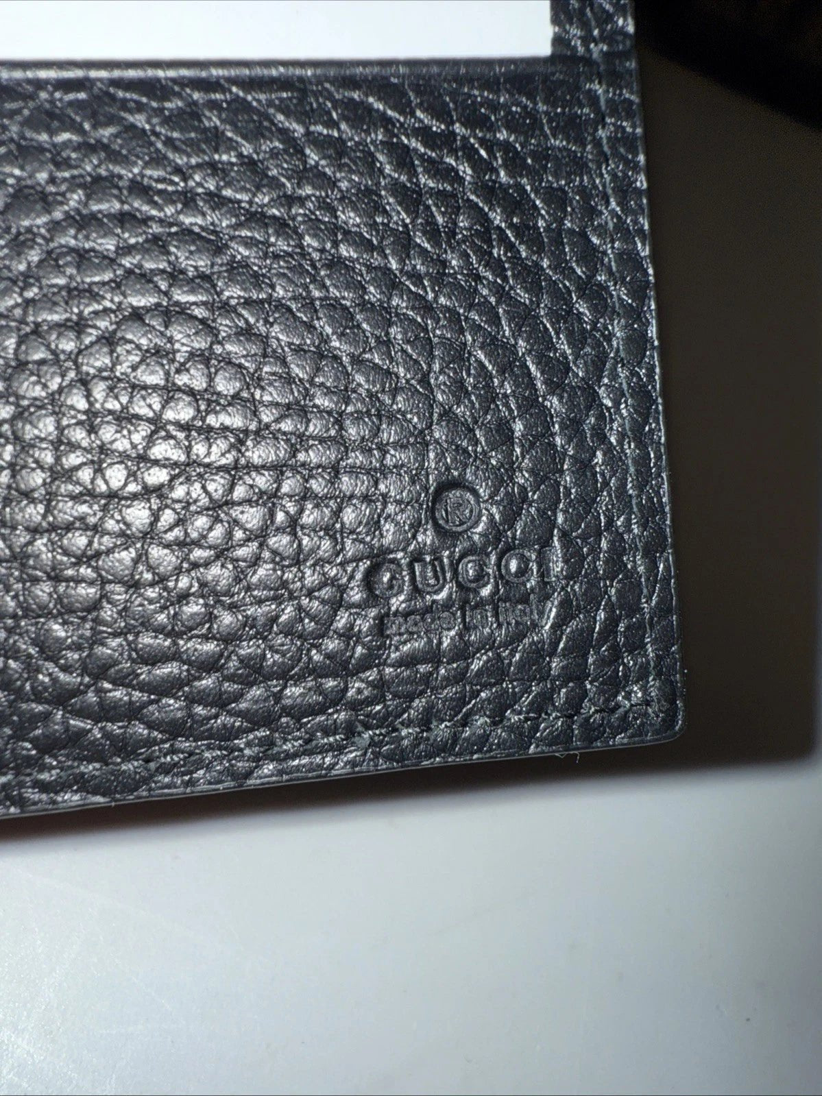 Gucci Jumbo GG Black Italian Leather Bi-Fold Wallet – New Designer Wallet | 70% OFF + Free 3–5 Day USA Shipping image 2