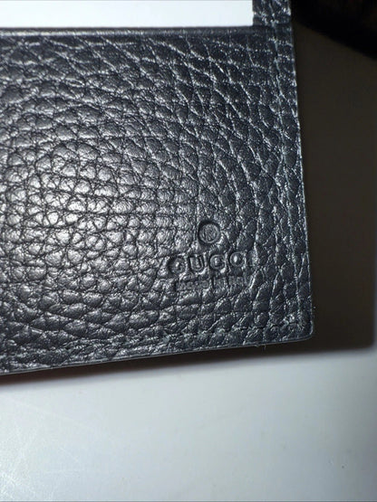 Gucci Jumbo GG Black Italian Leather Bi-Fold Wallet – New Designer Wallet | 70% OFF + Free 3–5 Day USA Shipping image 2