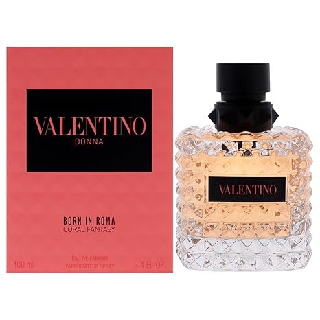Valentino Donna Born in Roma Coral Fantasy Eau de Parfum 3.4 oz Spray by Valentino – Fruity Floral Women’s Perfume | Free USA 3-Day Delivery image 0