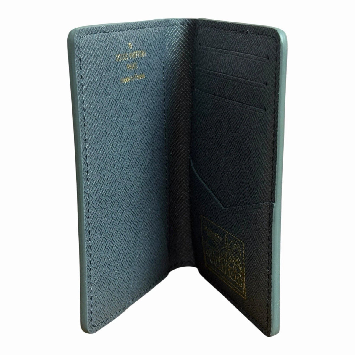 NEW Louis Vuitton Pocket Organizer Monogram Surfin’ Blue Bifold Wallet – Limited Edition Designer Luxury | Free 3–5 Day USA Shipping image 7