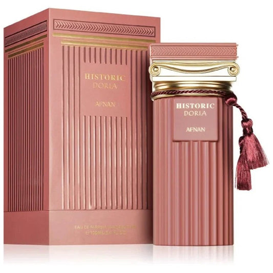 Afnan Historic Doria Eau De Parfum 100ml – Elegant Floral Fruity Luxury Perfume for Women | Long Lasting Fragrance USA image 0