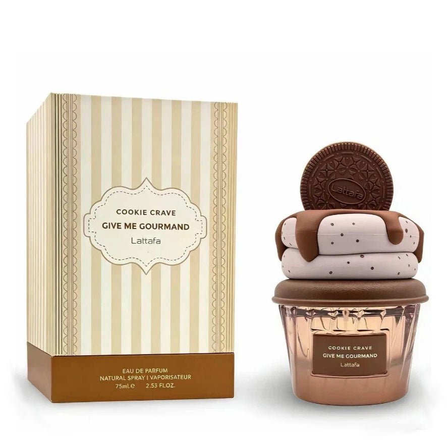Lattafa Cookie Crave Give Me Gourmand Eau de Parfum 75ml – Sweet Dessert Inspired Perfume | Free USA 3-Day Delivery image 0