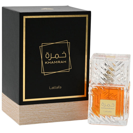 Lattafa Khamrah Eau De Parfum 100ml Unisex – Warm Spicy Vanilla Luxury Fragrance | Free USA Delivery image 0