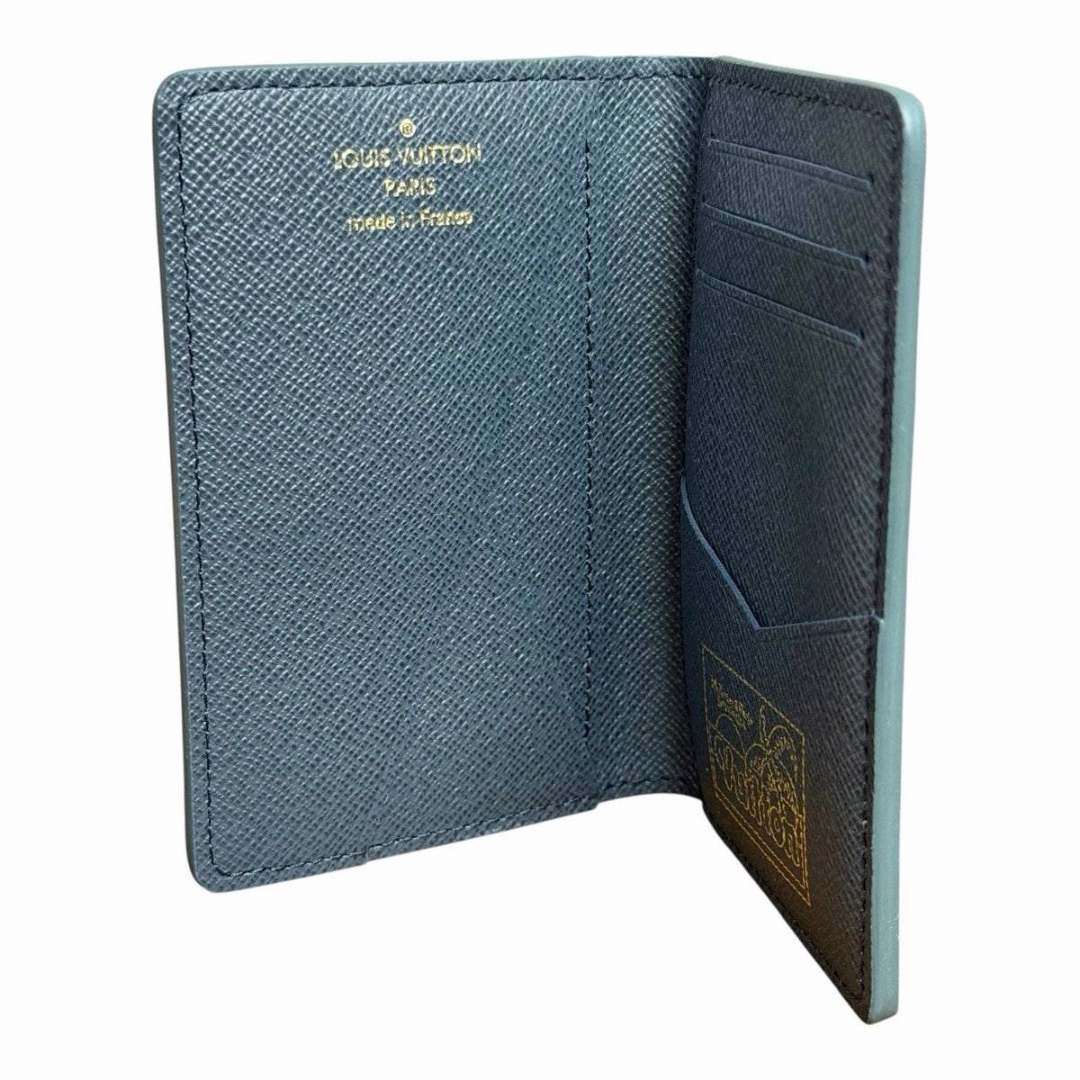 NEW Louis Vuitton Pocket Organizer Monogram Surfin’ Blue Bifold Wallet – Limited Edition Designer Luxury | Free 3–5 Day USA Shipping image 8