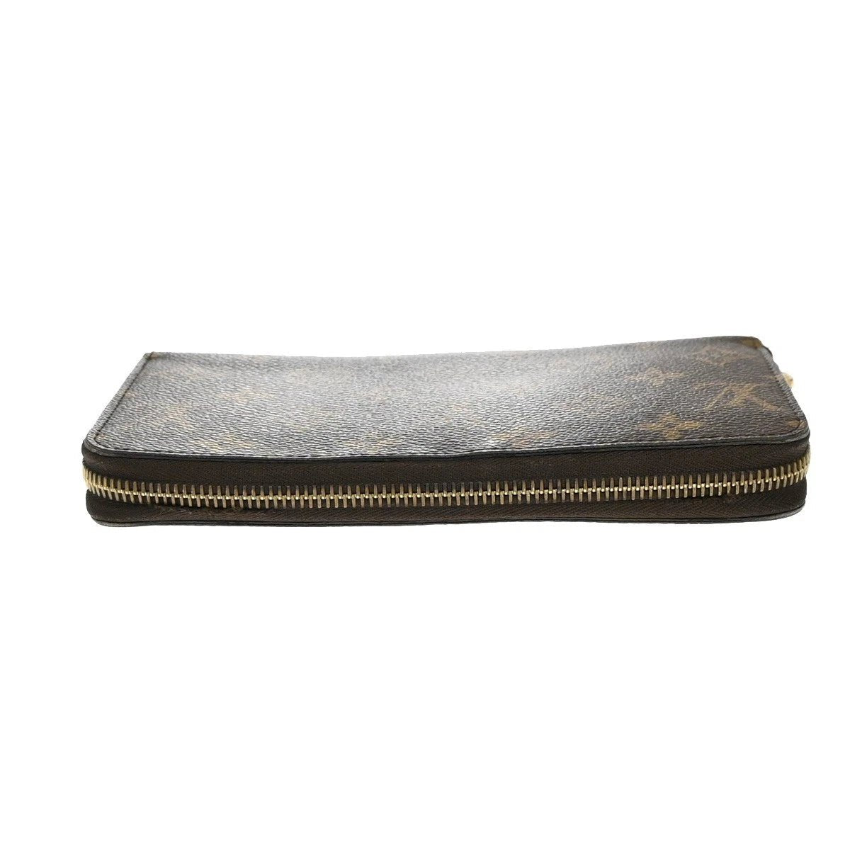 Louis Vuitton Long Zippy Wallet Monogram Leather Brown – Made in France Luxury Organizer | Free 3–5 Day USA Shipping image 4