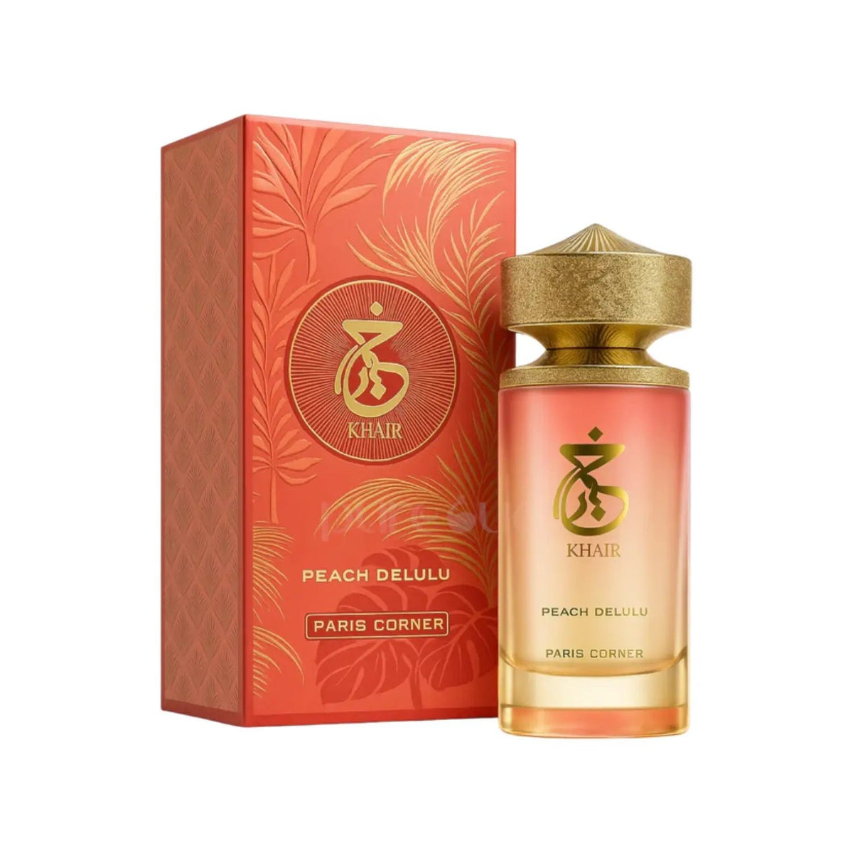 Khair Peach Delulu Eau de Parfum 3.4 oz by Paris Corner – Fruity Sweet Luxury Perfume | Free USA 3-Day Delivery image 0