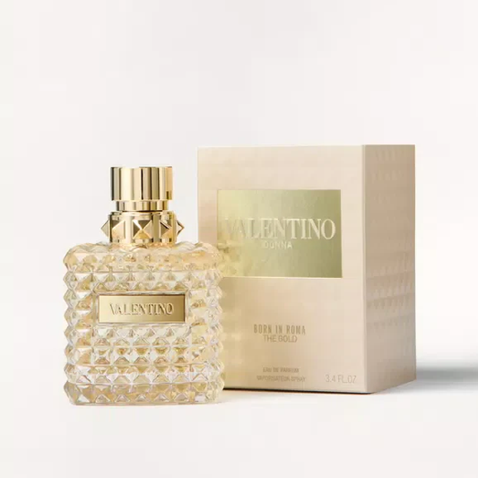 Valentino Donna Born in Roma The Gold Eau de Parfum 3.4 oz Spray by Valentino – Radiant Floral Amber Women’s Perfume | Free USA 3-Day Delivery image 0