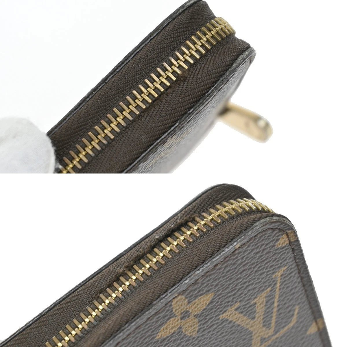 Louis Vuitton Long Zippy Wallet Monogram Leather Brown – Made in France Luxury Organizer | Free 3–5 Day USA Shipping image 8