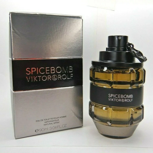 Viktor & Rolf Spicebomb Eau de Toilette 3.04 oz / 90 ml – Formula Men’s Cologne | | Free USA Shipping image 0