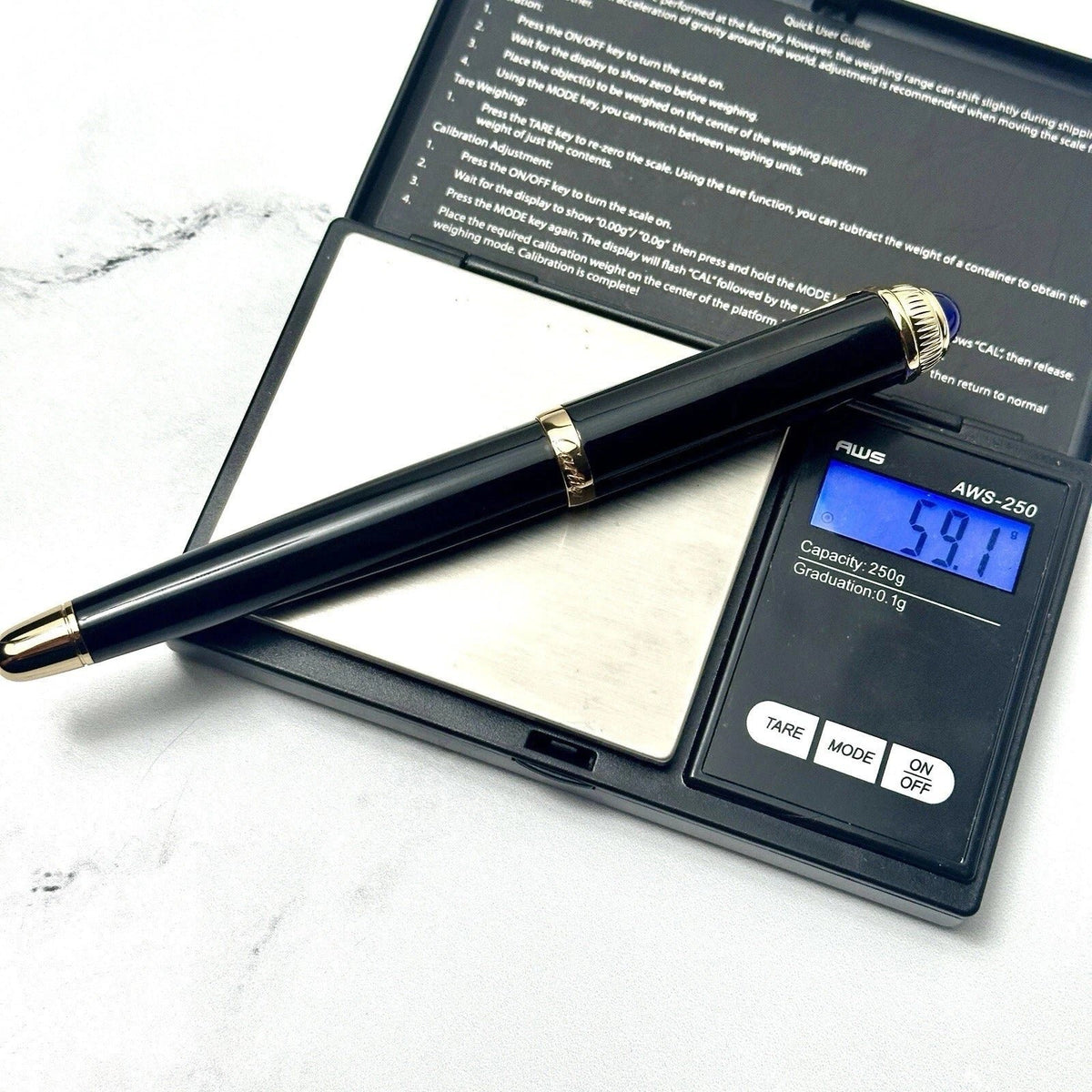 Cartier Black & Gold Composite Executive Rollerball Pen – Rare AD VIP Gift Luxury Writing Instrument | Free 3–5 Day USA Shipping image 10