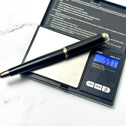 Cartier Black & Gold Composite Executive Rollerball Pen – Rare AD VIP Gift Luxury Writing Instrument | Free 3–5 Day USA Shipping image 10