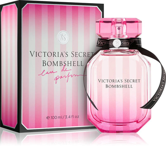 Victoria’s Secret Bombshell Eau de Parfum 100ml | Fresh Fruity Floral Fragrance | Fast Free USA Delivery image 0