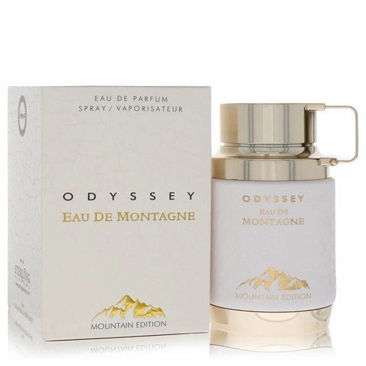Armaf Odyssey Eau de Montagne EDP 100ml | Creamy Gourmand Perfume | Almond, Vanilla, Cacao, Sandalwood & White Flowers | Free Delivery All Over USA image 0