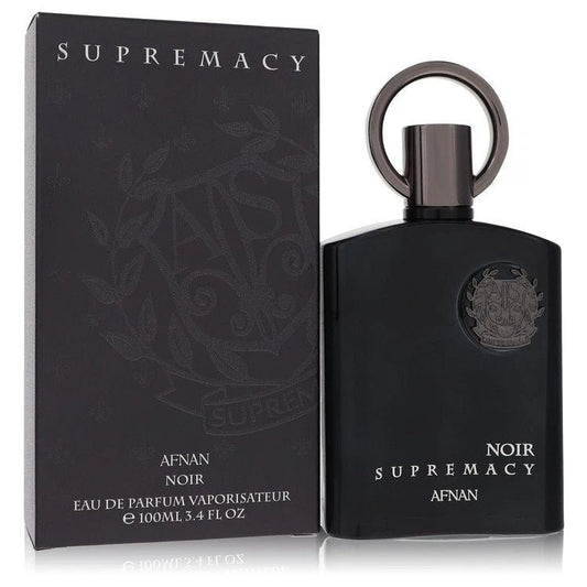 Afnan Supremacy Noir Eau De Parfum 100ml – Bold Smoky Woody Luxury Perfume for Men | Long Lasting Fragrance USA image 0