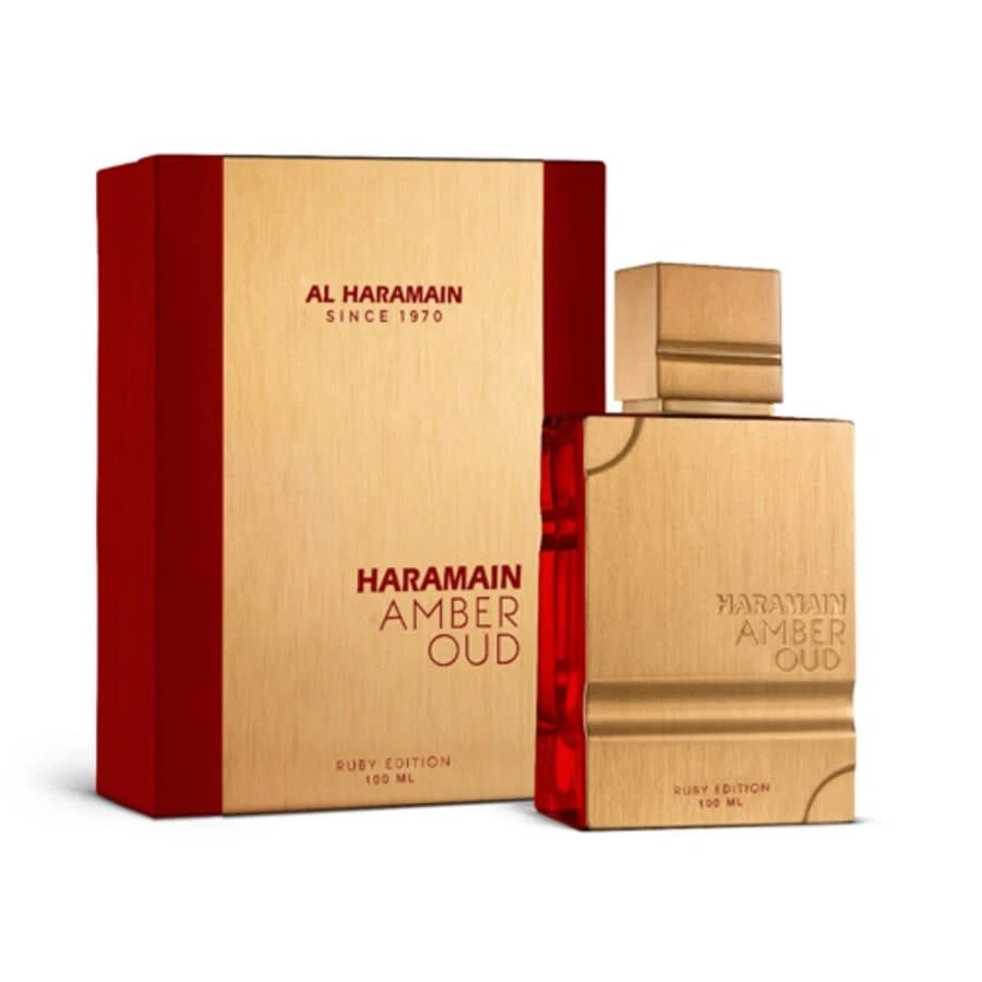 Haramain Amber Oud Ruby Edition Extrait de Parfum 100ml – Luxury Sweet Fruity Unisex Fragrance | Free USA 3-Day Delivery image 0